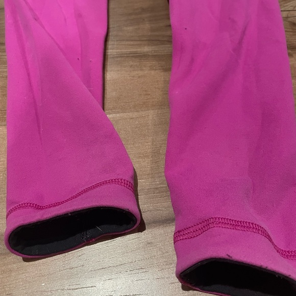 Reversible black and pink leggings - Picture 6 of 10